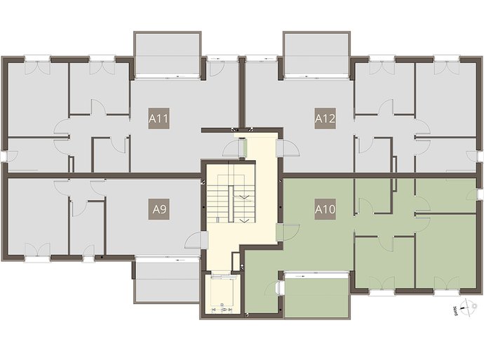 Trilocale Piano Secondo in Guanzate Guanzate