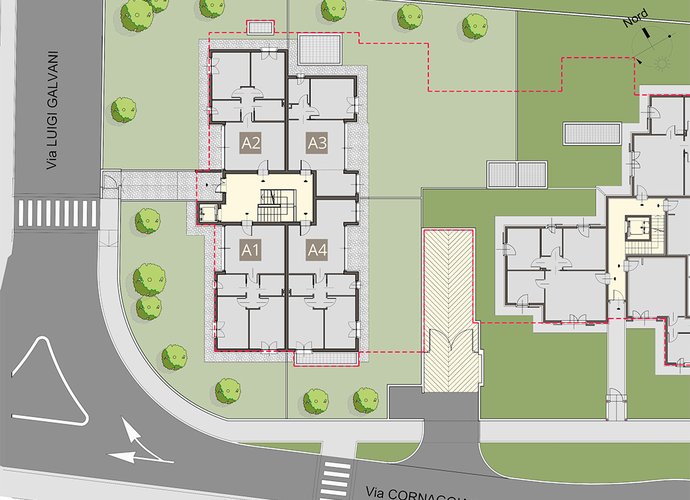 Trilocale a  Piano Primo in Mozzate Mozzate