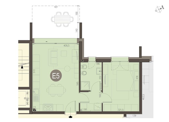 Bilocale Piano Terra in Bizzarone Bizzarone