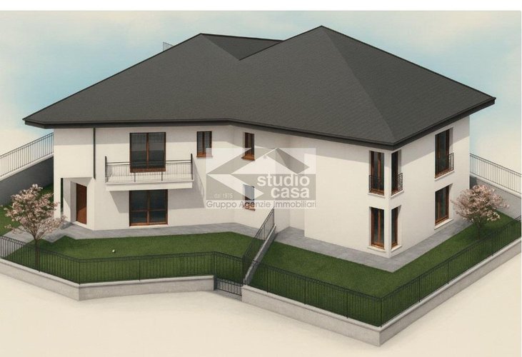 ELEGANZA MODERNA — LA TUA VILLA GREEN SU DUE LIVELLI Spirano