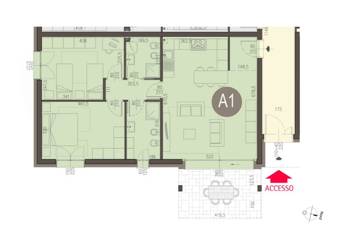 Trilocale in Appiano Gentile Appiano Gentile