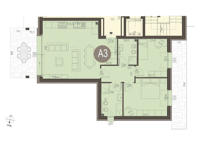 Trilocale in Appiano Gentile Appiano Gentile
