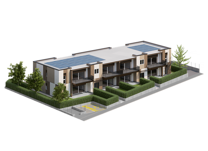 Trilocale a Piano Terra in Beregazzo Beregazzo con Figliaro