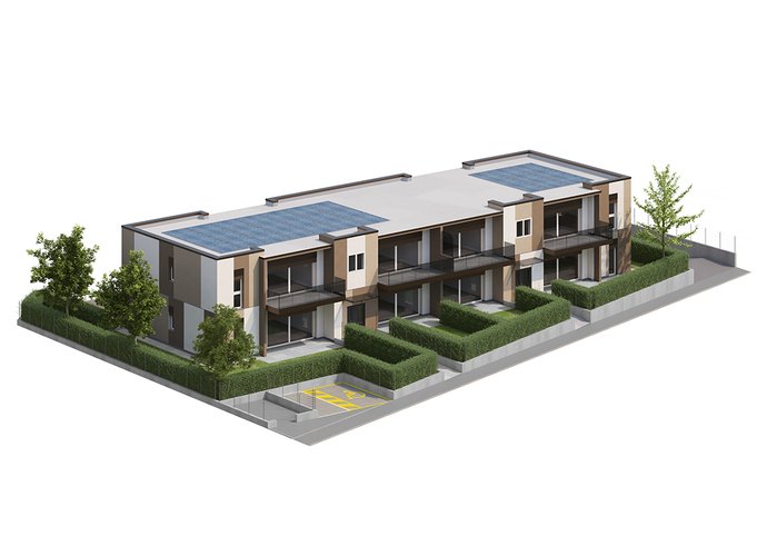 Trilocale a Piano Terra in Beregazzo Beregazzo con Figliaro