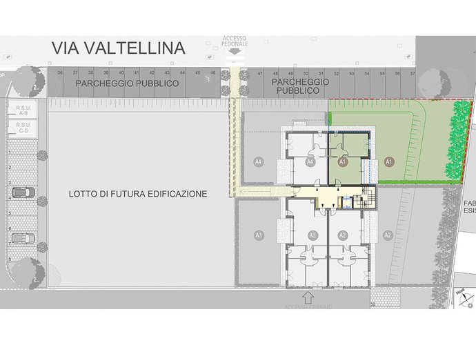 Bilocale Piano Terra in Villa Guardia Villa Guardia