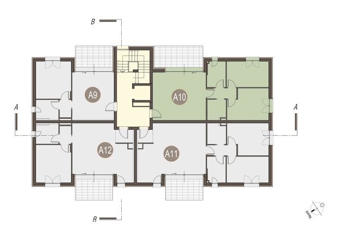 Trilocale Piano Secondo in Villa Guardia Villa Guardia