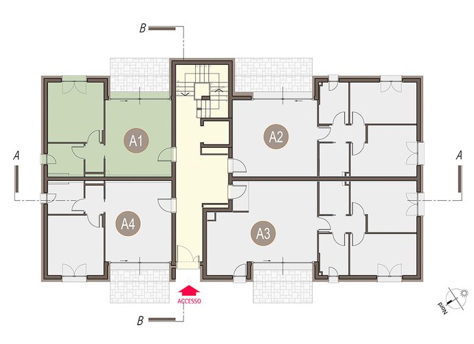 Bilocale Piano Terra in Villa Guardia Villa Guardia