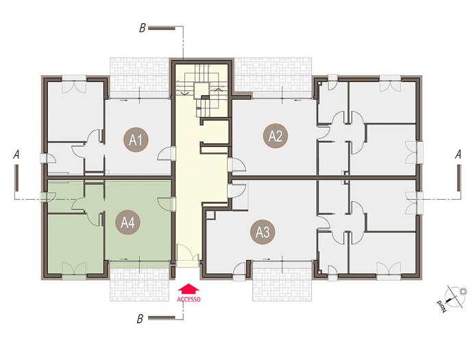 Bilocale Piano Terra in Villa Guardia Villa Guardia