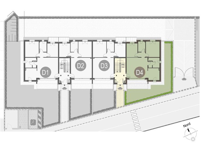 Trilocale a Piano Terra in Beregazzo Beregazzo con Figliaro