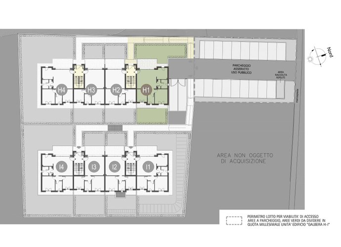 Trilocale a Piano Terra in Alserio Alserio