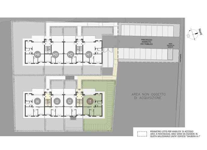 Trilocale a Piano Terra in Alserio Alserio