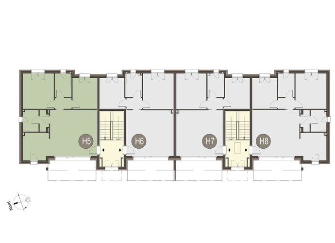 Trilocale a Piano Primo in Alserio Alserio