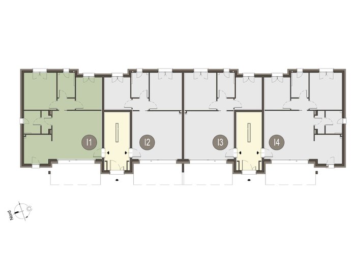 Trilocale a Piano Terra in Alserio Alserio