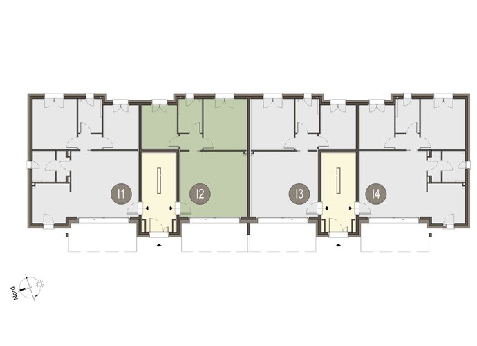 Trilocale a Piano Terra in Alserio Alserio