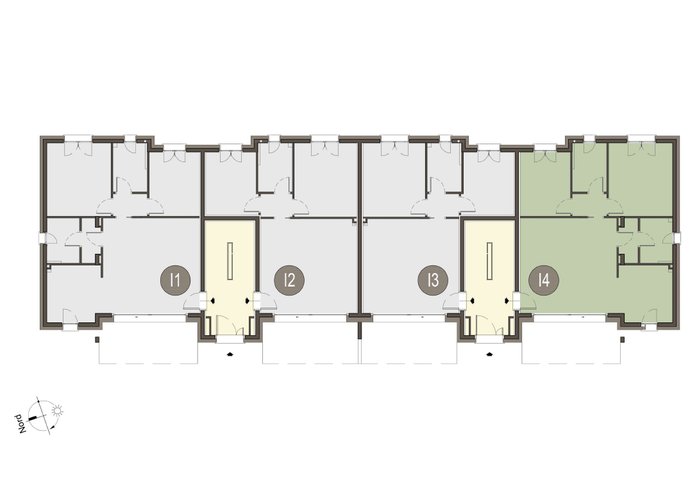 Trilocale a Piano Terra in Alserio Alserio