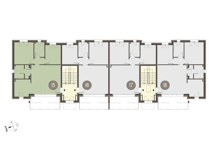 Trilocale a Piano Terra in Alserio Alserio