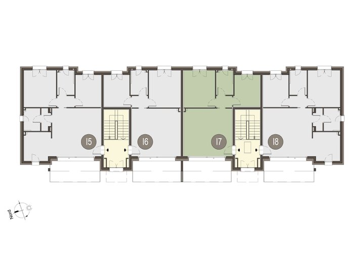 Trilocale a Piano Primo in Alserio Alserio
