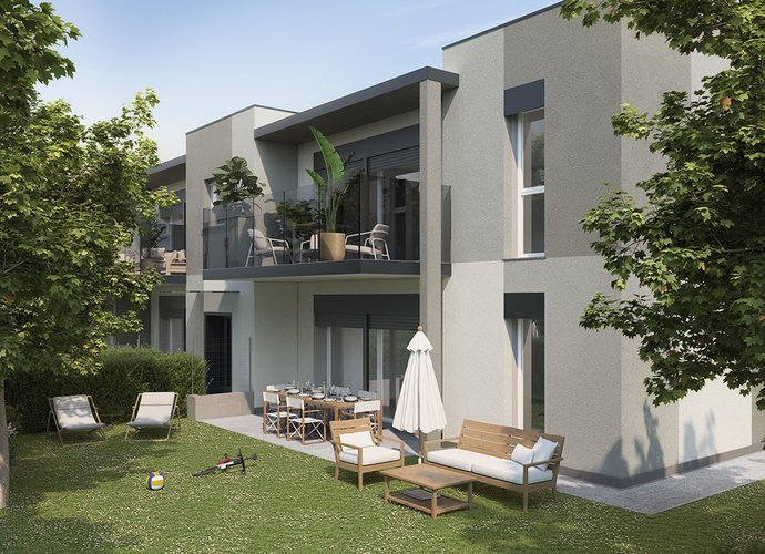 Trilocale a Piano Terra in Alserio