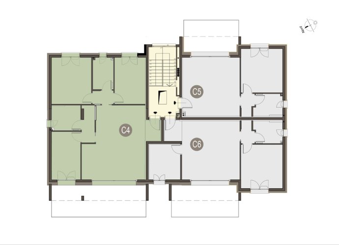 Quadrilocale a Piano Primo a Colverde Colverde