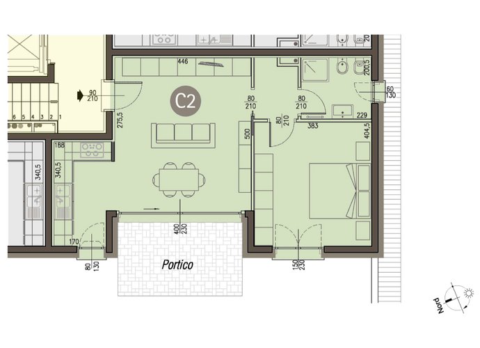 Bilocale Piano Terra in Bizzarone Bizzarone