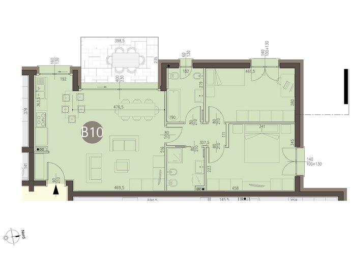 Trilocale Piano Secondo in Olgiate Comasco Olgiate Comasco