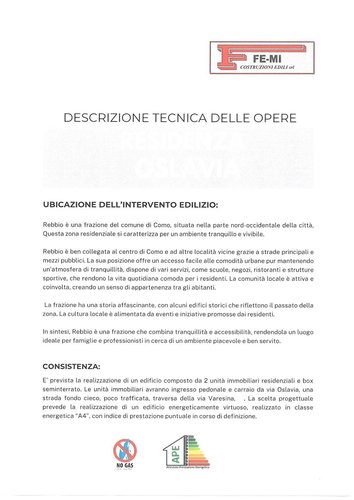 Villa 4 locali - Rif. 111 Como