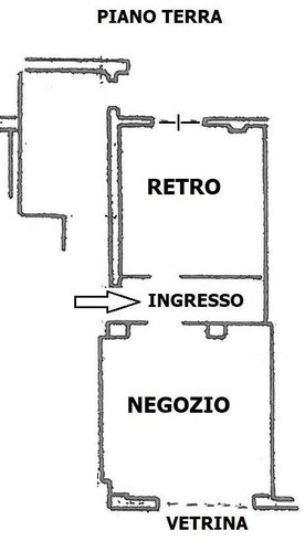 Negozio 2 locali - Rif. 16 Como