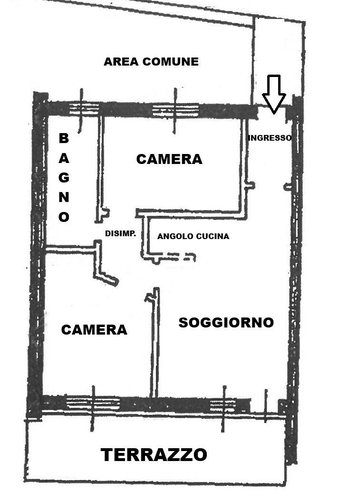 Appartamento 3 locali - Rif. 323 Centro Valle Intelvi