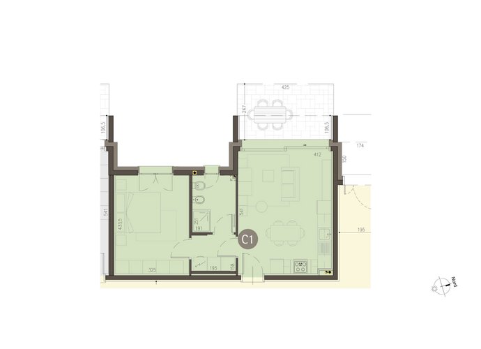 Bilocale Piano Terra in Uggiate con Ronago Uggiate Trevano