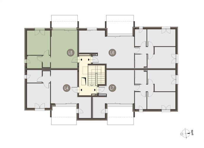 Bilocale a Piano primo Bregnano