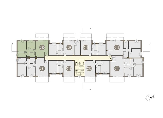 Trilocale a Piano Primo in Uggiate Uggiate Trevano