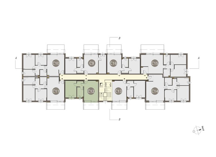 Bilocale a Piano Primo in Uggiate Uggiate Trevano