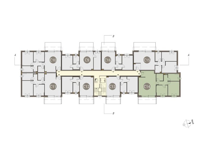 Trilocale a Piano Primo in Uggiate Uggiate Trevano