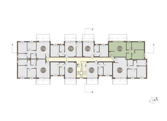 Trilocale a Piano Primo in Uggiate Uggiate Trevano