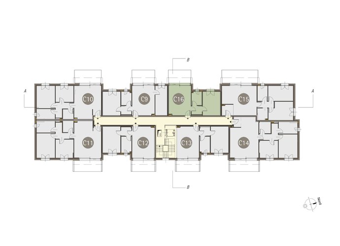 Bilocale a Piano Primo in Uggiate Uggiate Trevano