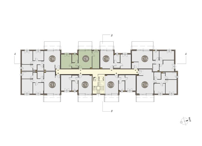 Trilocale a Piano Primo in Uggiate Uggiate Trevano