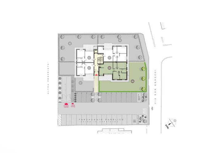 Quadrilocale Piano Terra Erba