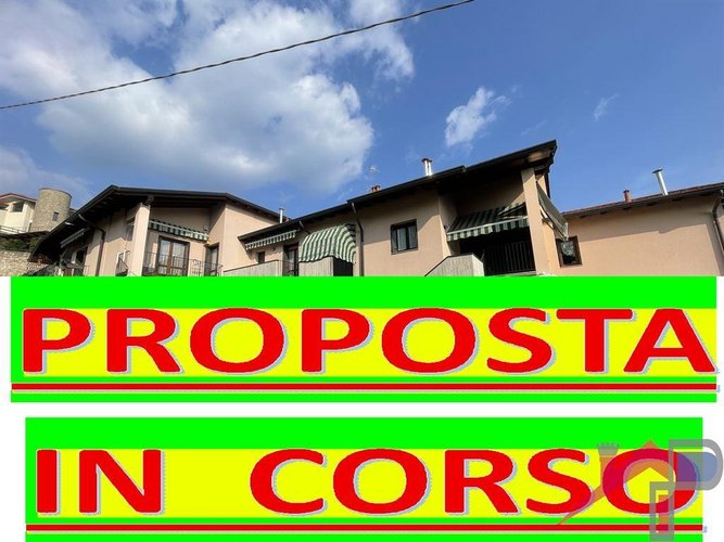 Trilocale con giardino privato Caprino Bergamasco