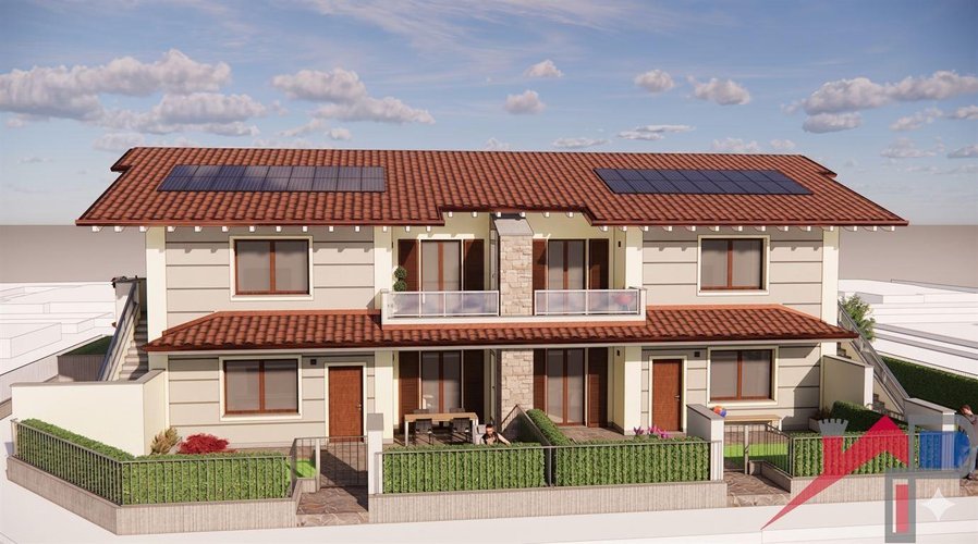 Quadrilocale al primo piano con Balconi e Giardino di Nuova Costruzione - Bonate Sopra Bonate Sopra