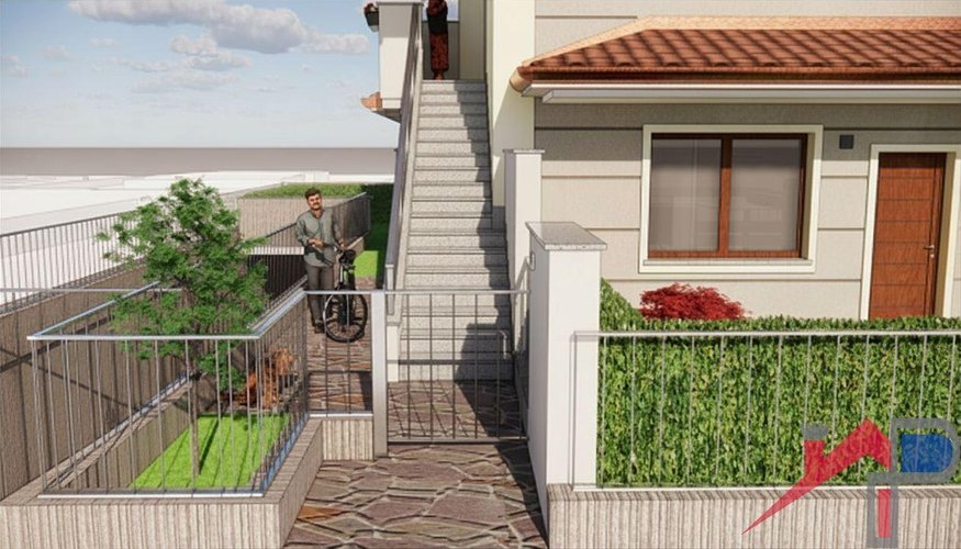 Quadrilocale al primo piano con Balconi e Giardino di Nuova Costruzione - Bonate Sopra Bonate Sopra