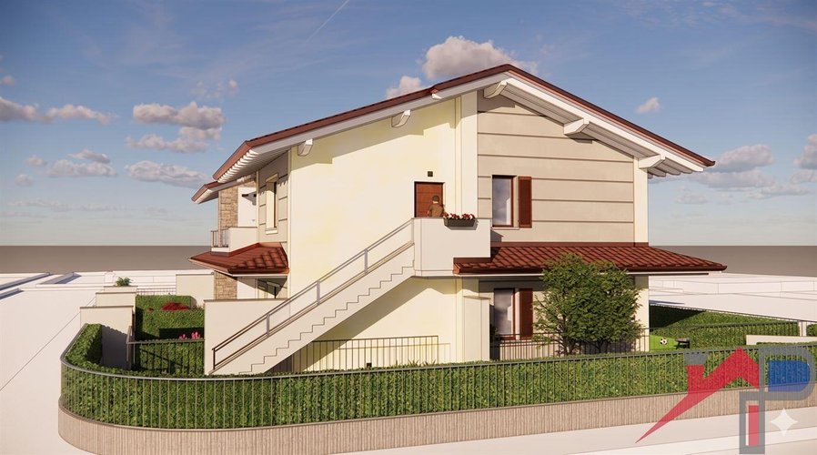 Quadrilocale al primo piano con Balconi e Giardino di Nuova Costruzione - Bonate Sopra Bonate Sopra