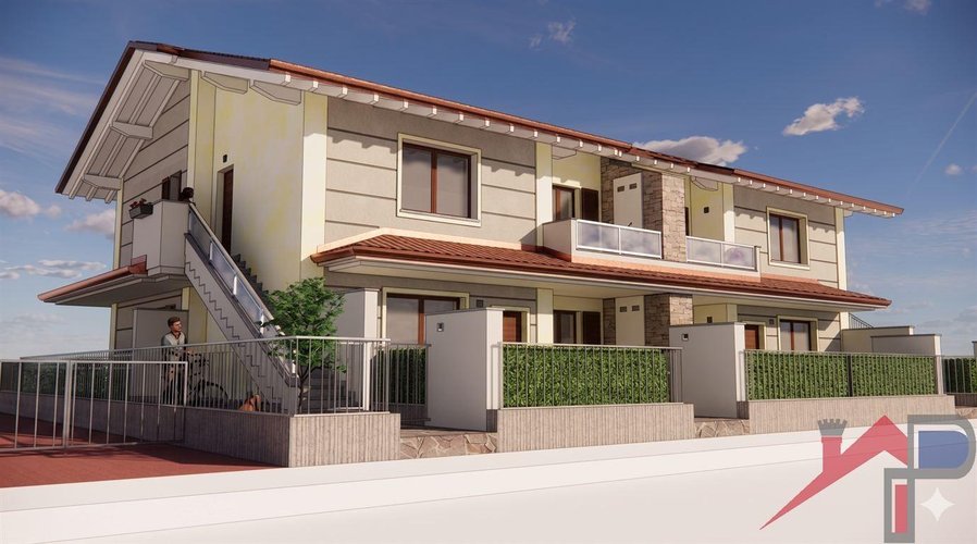 Quadrilocale al primo piano con Balconi e Giardino di Nuova Costruzione - Bonate Sopra Bonate Sopra
