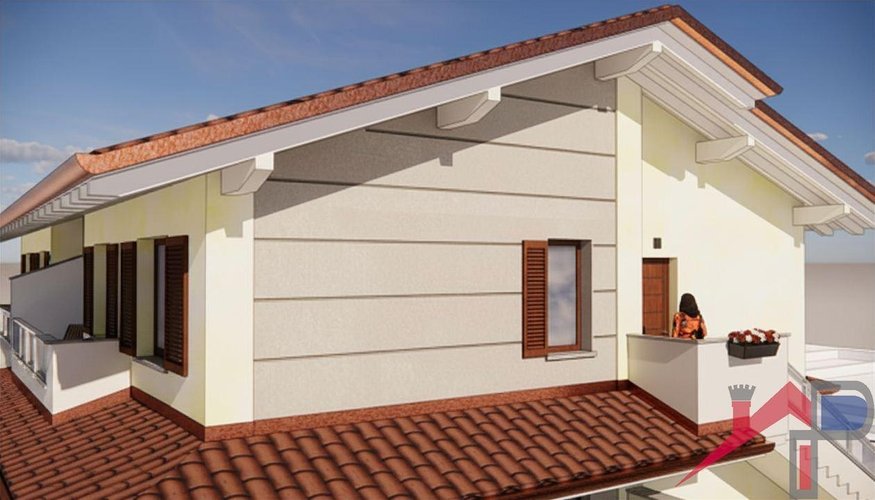 Quadrilocale al primo piano con Balconi e Giardino di Nuova Costruzione - Bonate Sopra Bonate Sopra