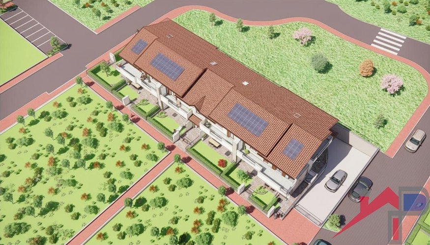 Quadrilocale di Nuova Costruzione con Giardino Privato–Bonate Sopra Bonate Sopra