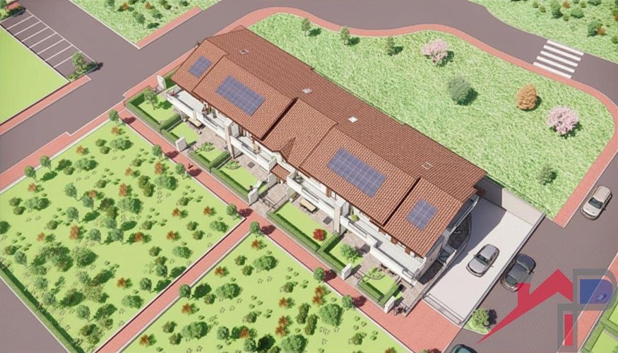 Quadrilocale di Nuova Costruzione con Giardino Privato–Bonate Sopra Bonate Sopra