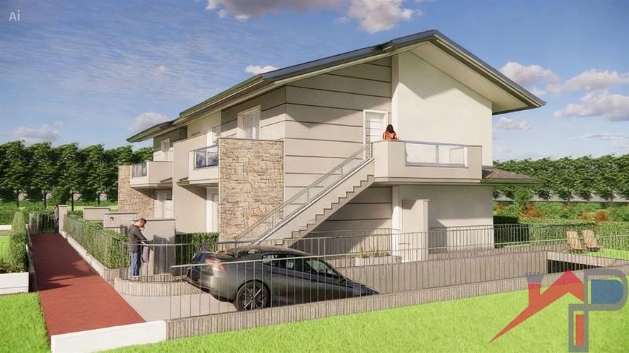 Stupendo Trilocale di nuova costruzione con Balconi e Giardino privato a Terno d' Isola Terno d'Isola