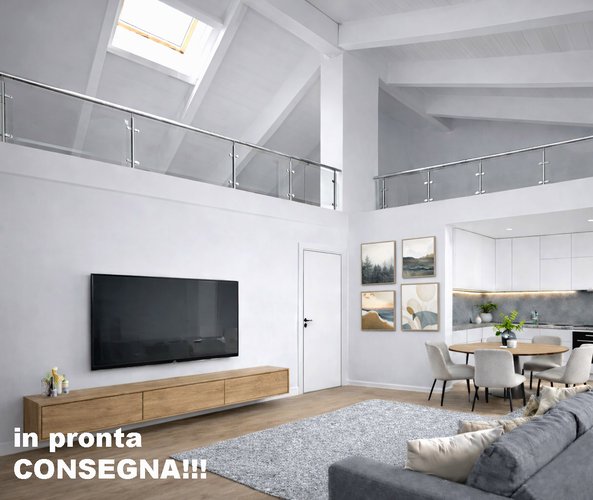 Trilocale + soppalco con ampio terrazzo