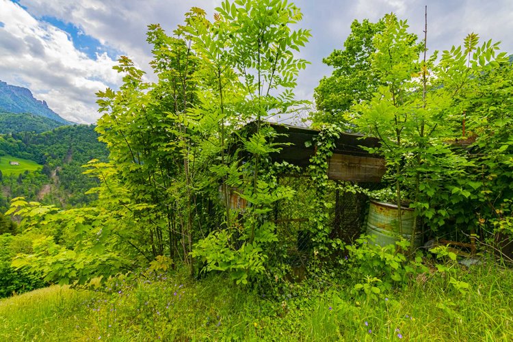 Oltre il Colle Zorzone, porzione di casa con terreno e box auto Oltre il Colle