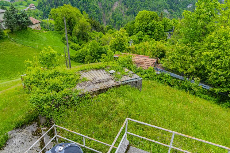 Oltre il Colle Zorzone, porzione di casa con terreno e box auto Oltre il Colle