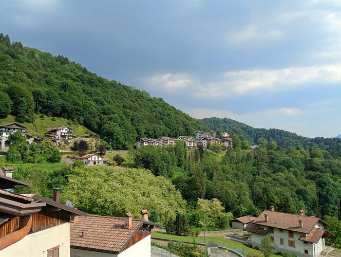 Serina, grazioso monolocale con vista miravalle Serina